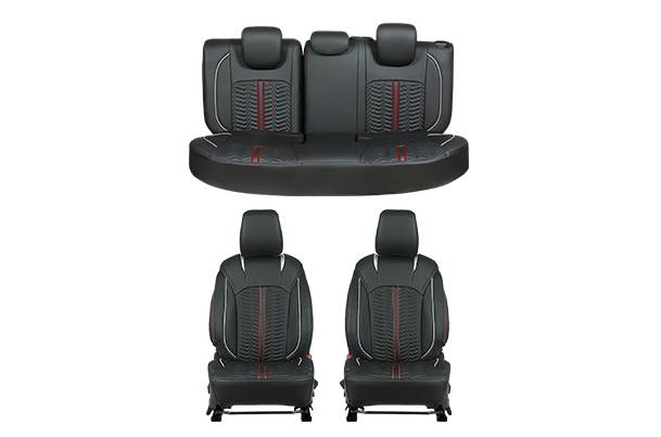 Cross-Country Silver Dash Finish Sleeve Seat Cover | Fronx (All Variants)