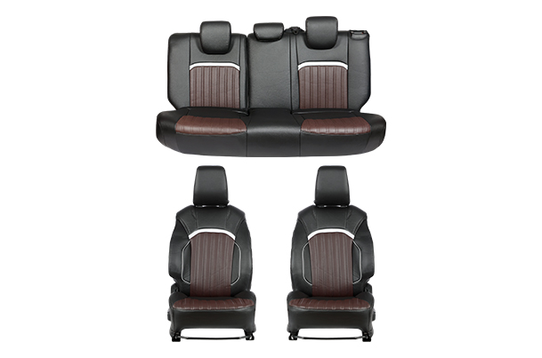 Tread Booster Black Finish Sleeve Seat Cover | Fronx (All Variants)