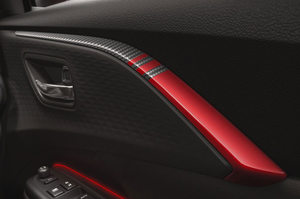 Interior Styling Kit - Carbon + Red| New Swift