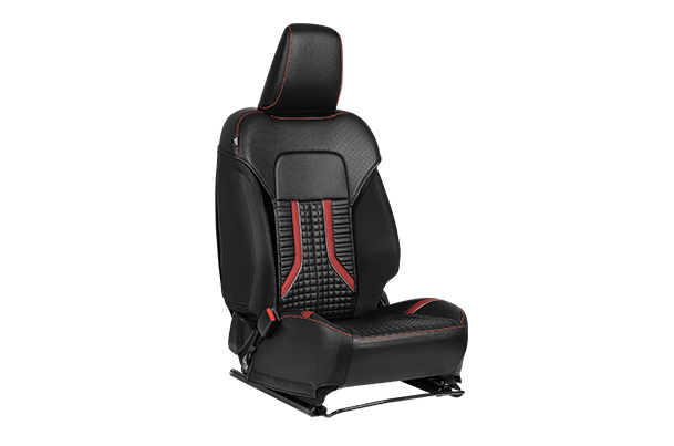 Seat Cover SAB - Red Circuit Launch Finish (PU) | New Swift (Z+/ Z)