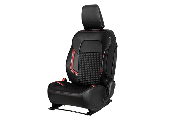 Red Circuit Launch Finish Seat Cover | New Swift (Z+/ Z Variant)