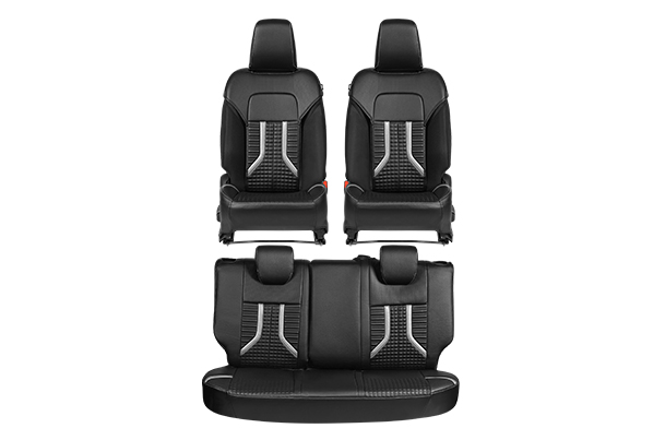 Seat Cover SAB - Silver Circuit Launch Finish (PU) | New Swift (Z+/ Z)