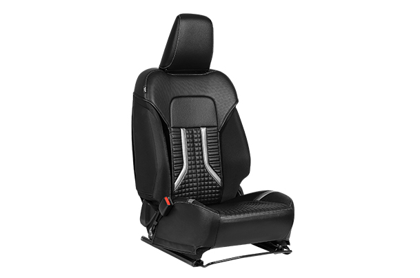 Seat Cover SAB - Silver Circuit Launch Finish (PU) | New Swift (Z+/ Z)