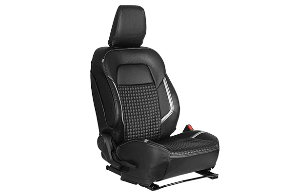 Silver Circuit Launch Finish Seat Cover | New Swift (Z+/ Z Variant)