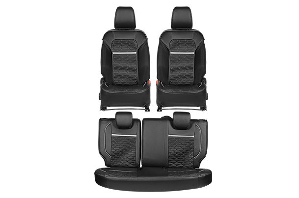 Seat Cover SAB - Silver Arcade Highlight (PU) | New Swift (Z+/ Z)