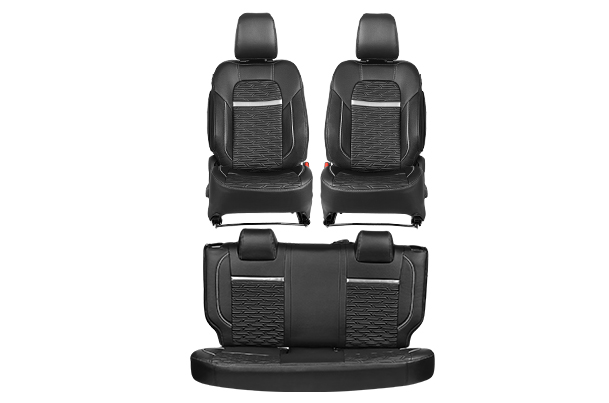 Silver Arcade Highlight Seat Cover | New Swift (Z+/ Z Variant)