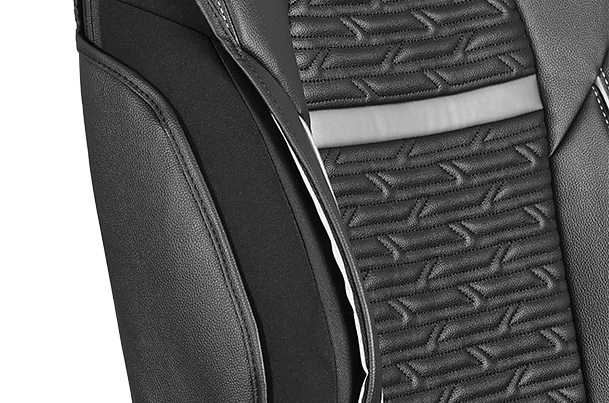 Silver Arcade Highlight Seat Cover | New Swift (Z+/ Z Variant)