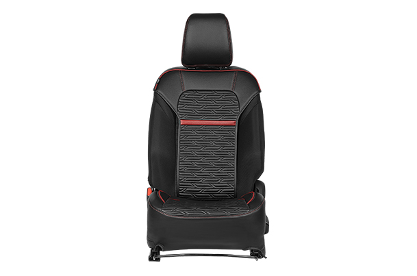 Seat Cover SAB - Red Arcade Highlight (PU) | New Swift (Z+/ Z)