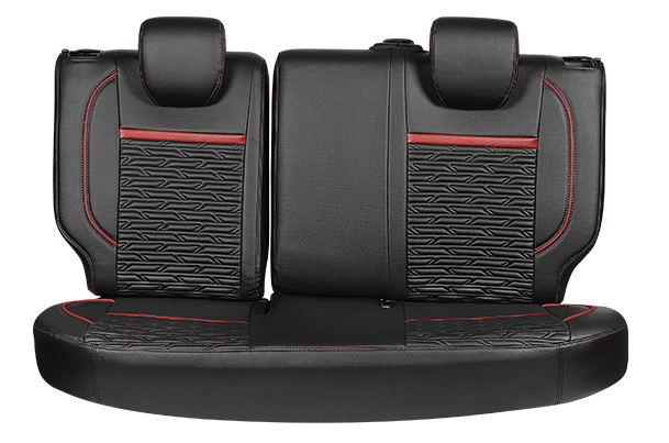 Red Arcade Highlight Seat Cover | New Swift (Z+/ Z Variant)