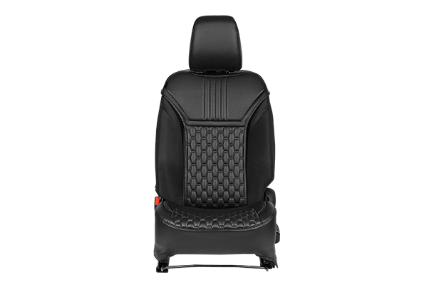 Seat Cover SAB - Bold Glamour Black Highlight (PU) | New Swift (Z+/ Z)