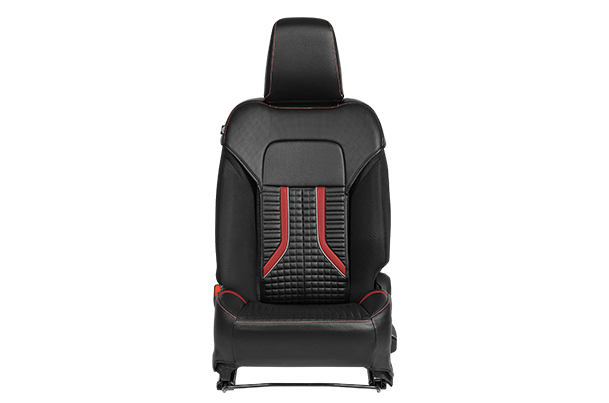 Seat Cover SAB - Red Circuit Launch Finish (PU) | New Swift (V/ L)
