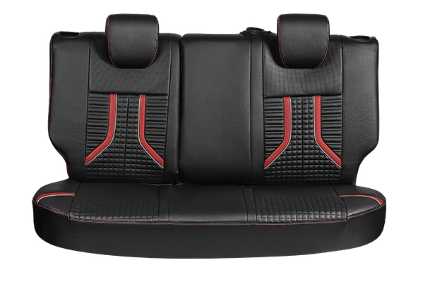 Seat Cover SAB - Red Circuit Launch Finish (PU) | New Swift (V/ L)