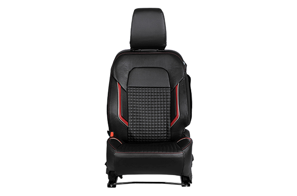 Red Circuit Launch Finish Seat Cover | New Swift (V/ L Variant)