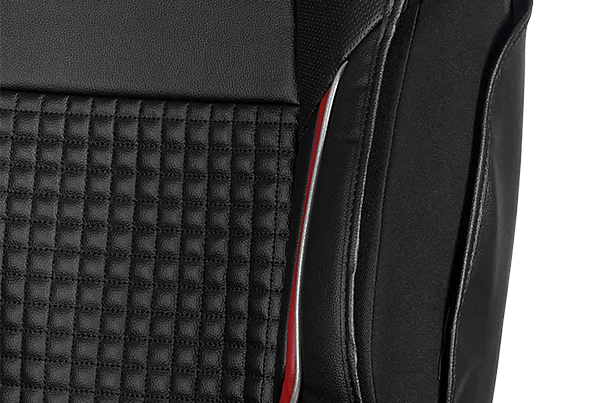 Red Circuit Launch Finish Seat Cover | New Swift (V/ L Variant)