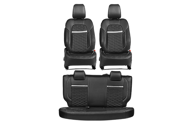 Silver Arcade Highlight Seat Cover | New Swift (V/ L Variant)