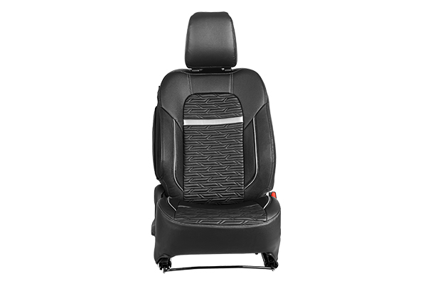 Silver Arcade Highlight Seat Cover | New Swift (V/ L Variant)