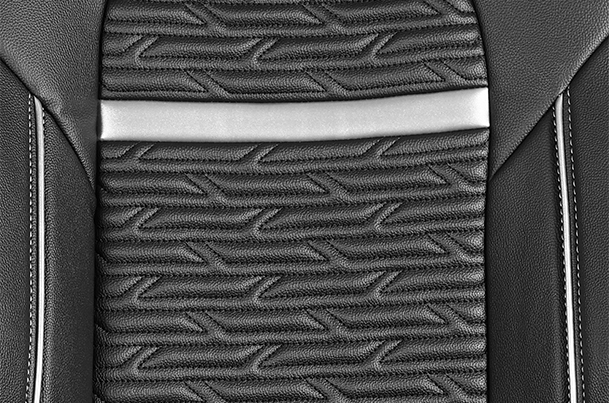 Silver Arcade Highlight Seat Cover | New Swift (V/ L Variant)