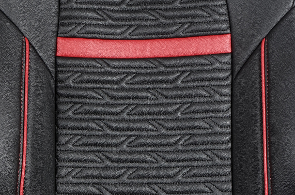Red Arcade Highlight Seat Cover | New Swift (V/ L Variant)