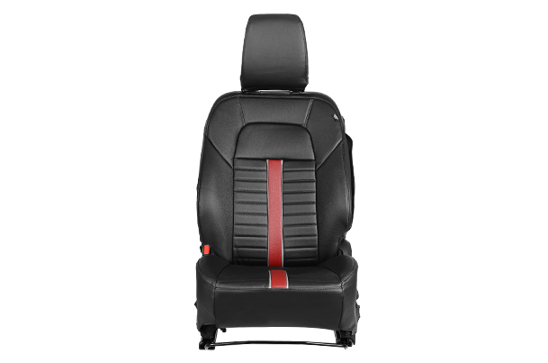 Red Sprint Groove Highlight Seat Cover | New Swift (V/ L Variant)