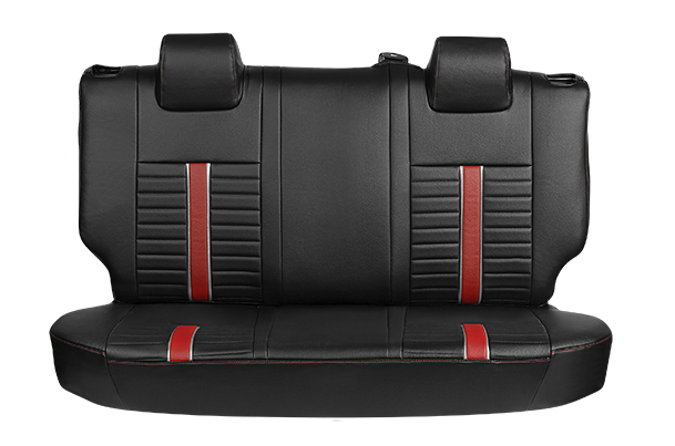 Red Sprint Groove Highlight Seat Cover | New Swift (V/ L Variant)