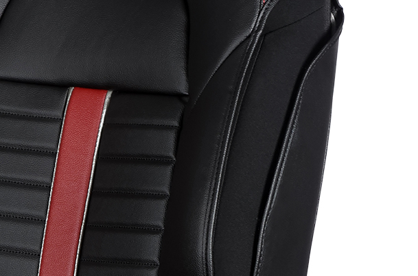 Red Sprint Groove Highlight Seat Cover | New Swift (V/ L Variant)