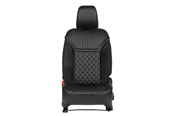 Seat Cover SAB - Bold Glamour Black Highlight (PU) | New Swift (V/ L)