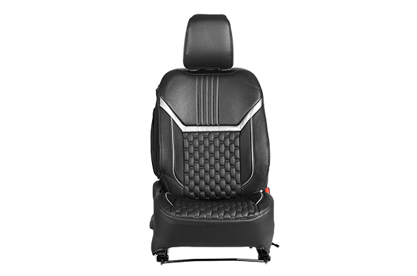 Bold Glamour Silver Highlight Seat Cover | New Swift (V/ L Variant)