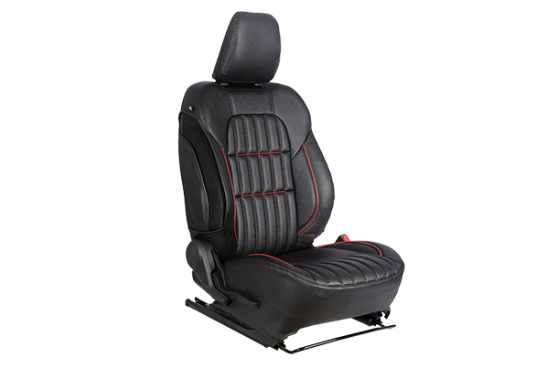 Premium Red Jersey Highlight Seat Cover | New Swift (Z+/ Z Variant)