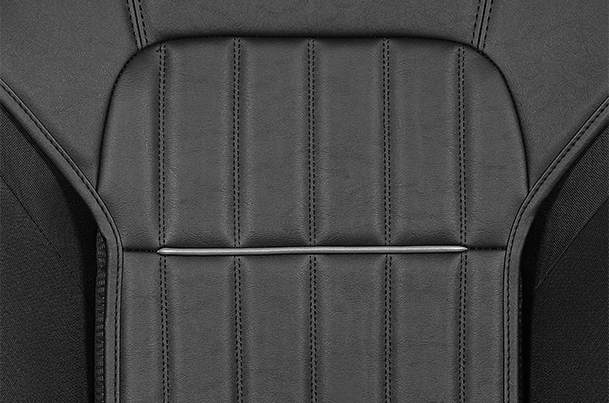 Seat Cover SAB - Premium Silver Jersey Highlight (Premium PU) | New Swift (Z+/ Z)