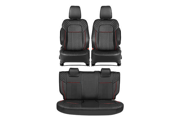 Premium Red Drift Seat Cover | New Swift (V/ L Variant)
