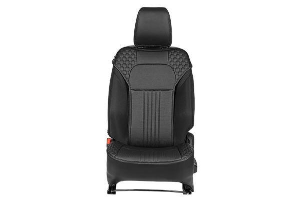 Seat Cover SAB - Premium Black Drift (Premium PU)| New Swift (SAB V/L)