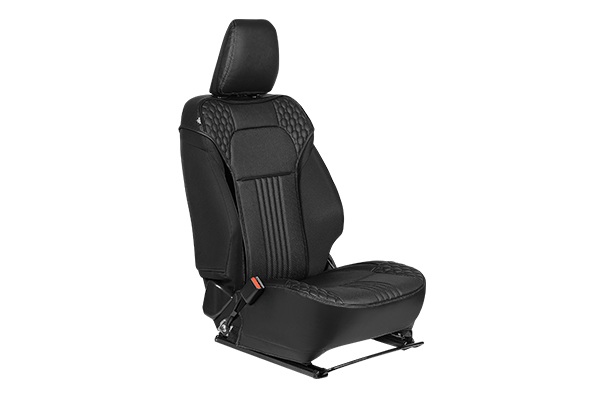 Seat Cover SAB - Premium Black Drift (Premium PU)| New Swift (SAB V/L)