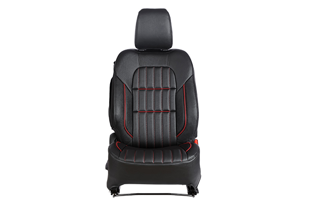 Premium Red Jersey Highlight Seat Cover | New Swift (V/ L Variant)