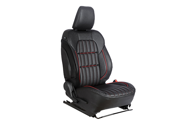 Premium Red Jersey Highlight Seat Cover | New Swift (V/ L Variant)