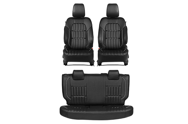 Premium Silver Jersey Highlight Seat Cover | New Swift (V/ L Variant)