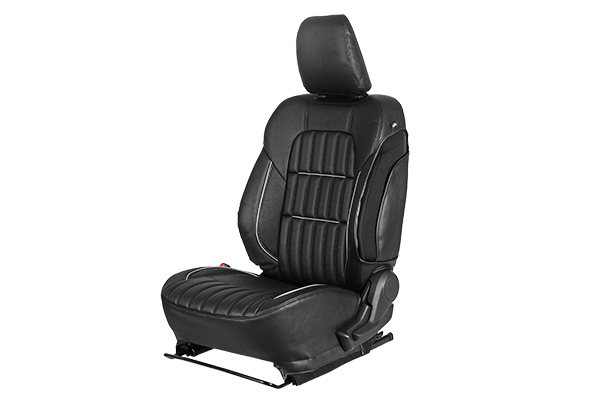Premium Silver Jersey Highlight Seat Cover | New Swift (V/ L Variant)