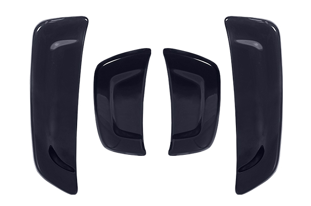Bumper Corner Protector - Bluish Black  | Ertiga (All Variant)