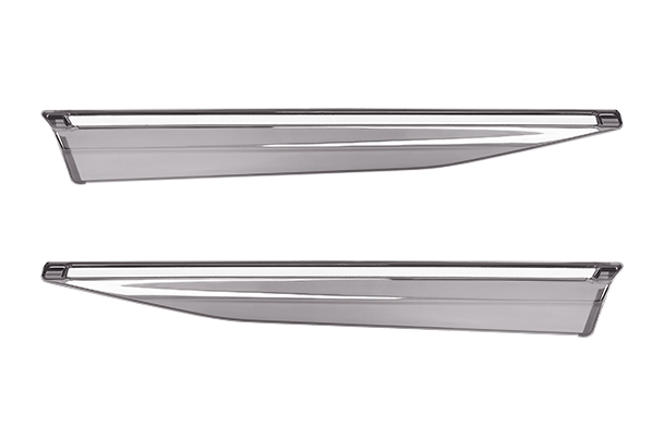 Door Visor - Stainless Steel Insert | Ertiga (All Variant)