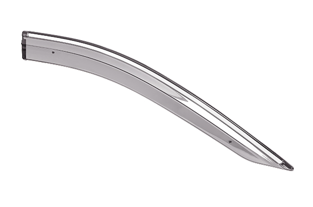 Door Visor - Stainless Steel Insert | Ertiga (All Variant)