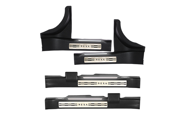 Ambient Light Door Sill Guard (Black - 4 Door) - Alpha+/Zeta+ | Grand Vitara