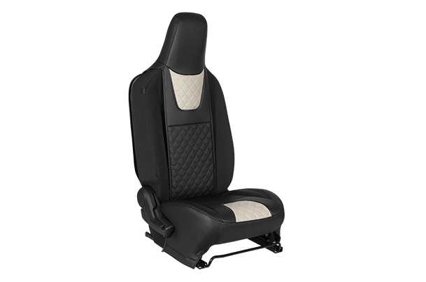 Greige Honeycomb Highlight Seat Cover - V/Z/Z+ | Celerio