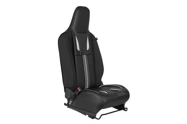 Greige Accent Black Lining Seat Cover - V/Z/Z+ | Celerio