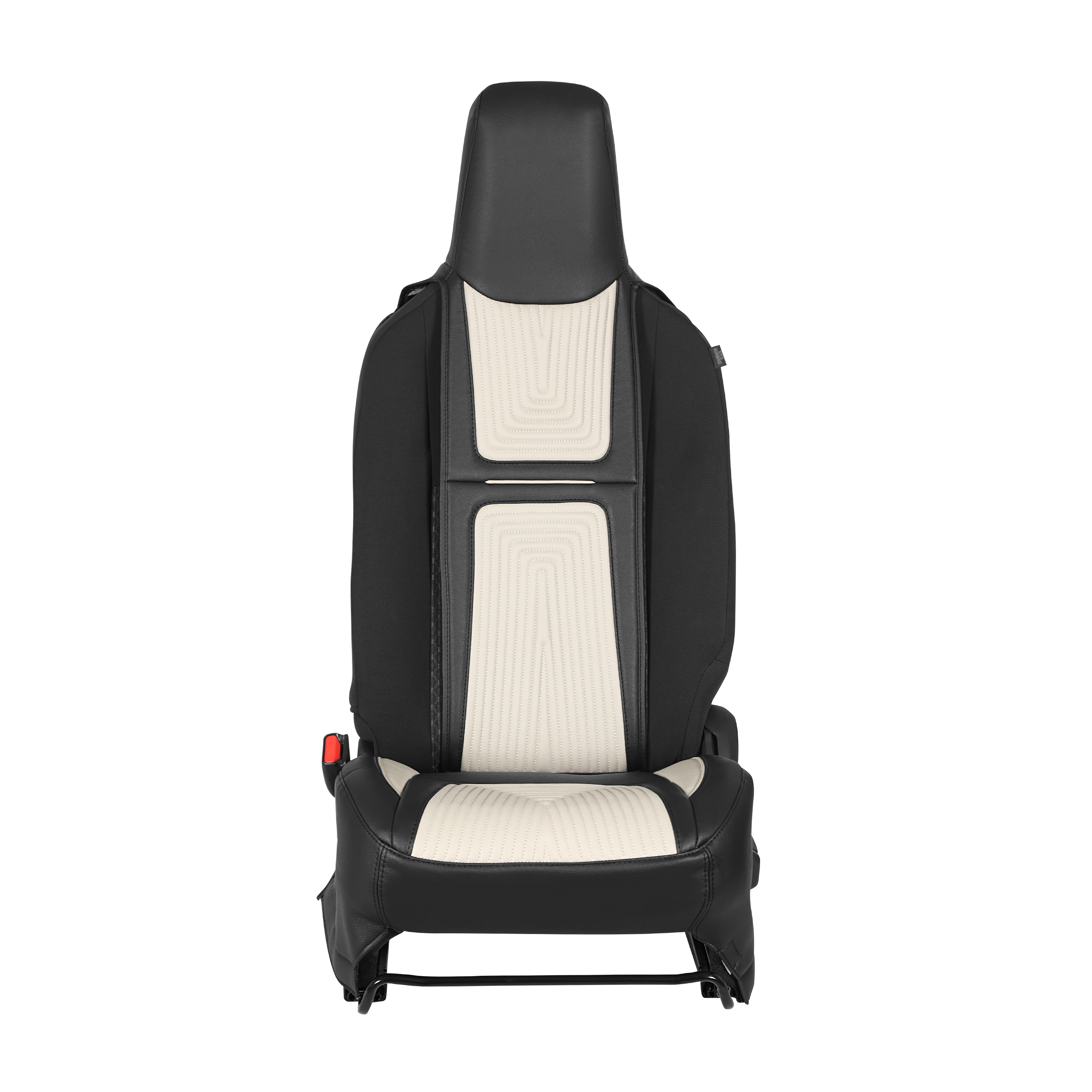 Greige Vector Lining Seat Cover - L | Celerio