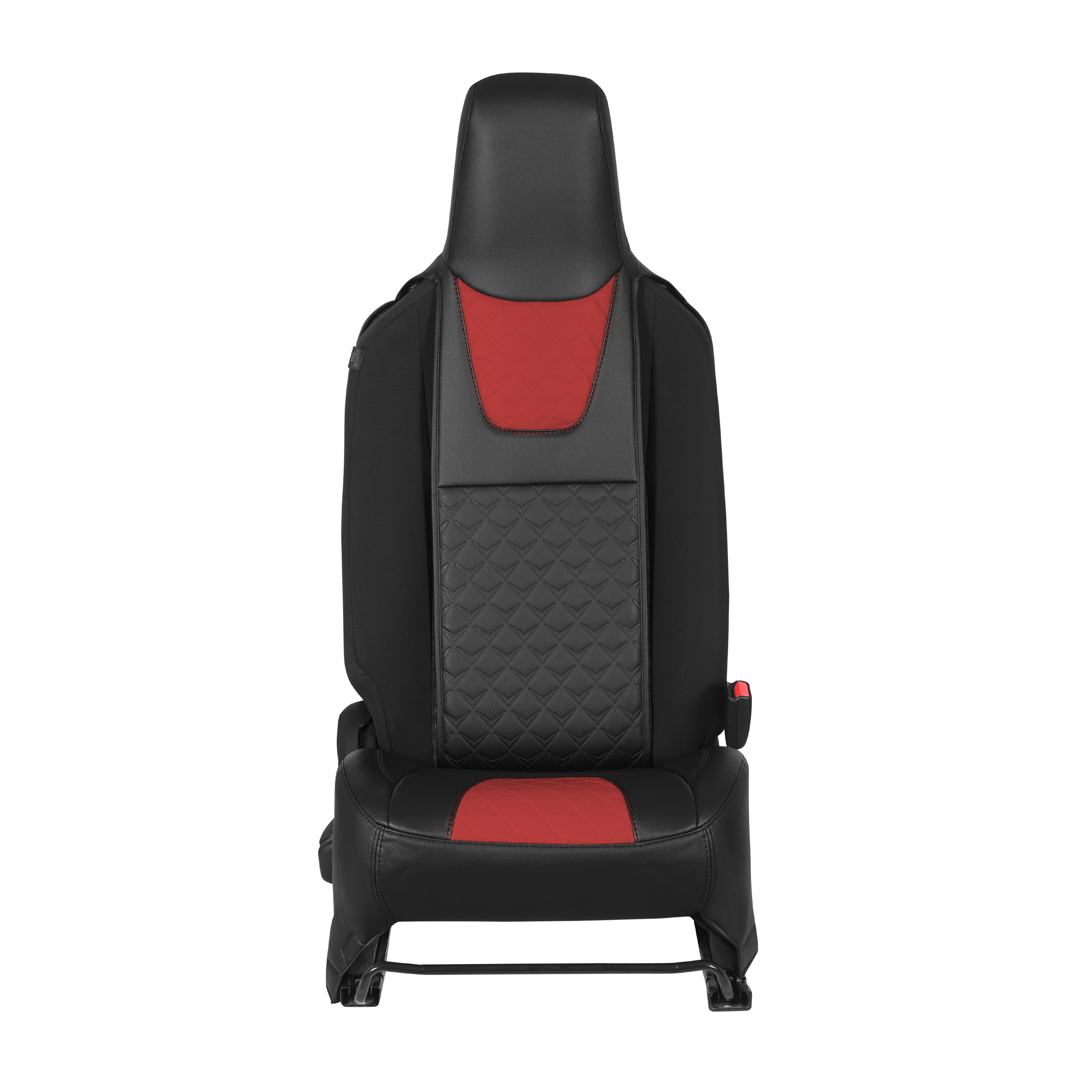 Red Honeycomb Highlight Seat Cover - L | Celerio