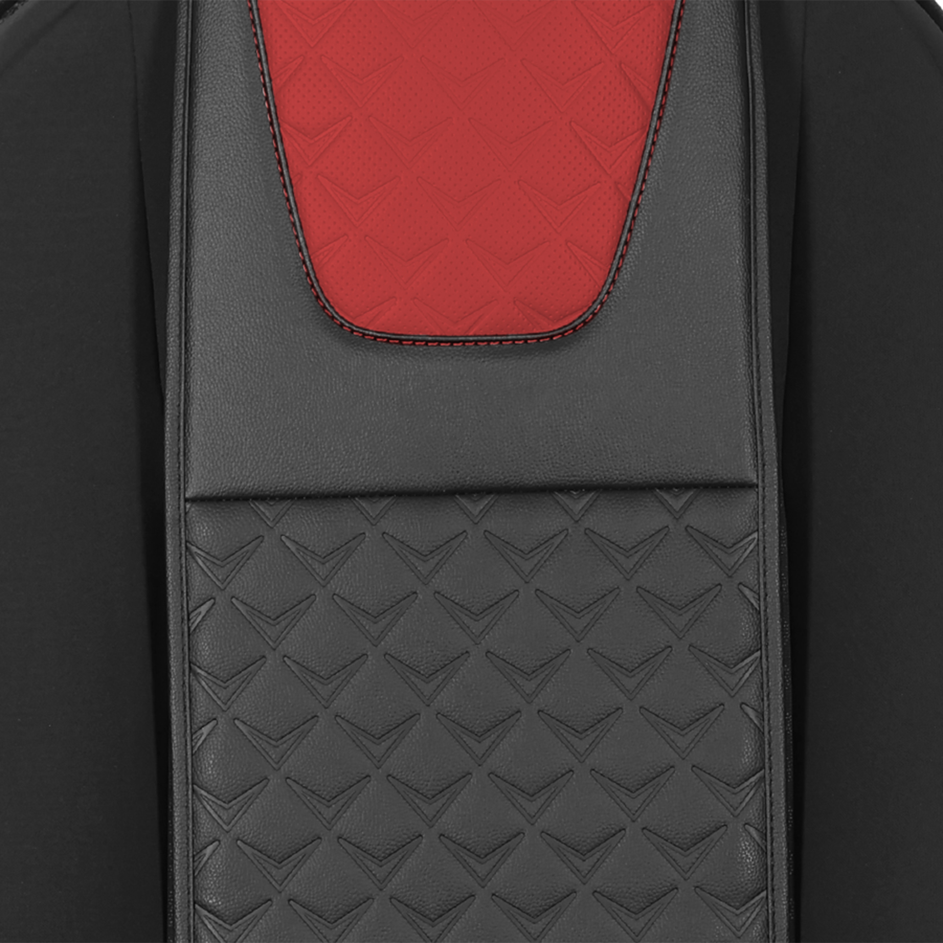 Red Honeycomb Highlight Seat Cover - L | Celerio