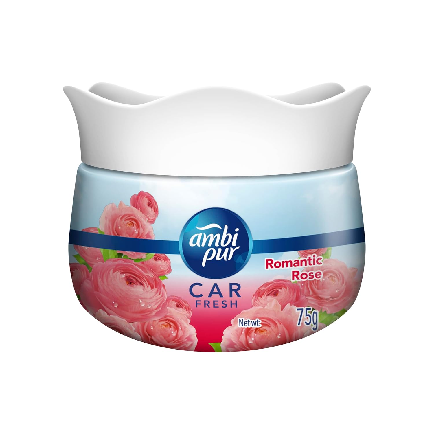 Ambi Pur Car Freshener Gel-Romantic Rose (75g)