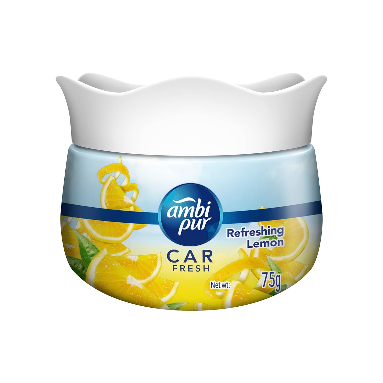 Ambi Pur Car Freshener Gel-Refreshing Lemon (75g)