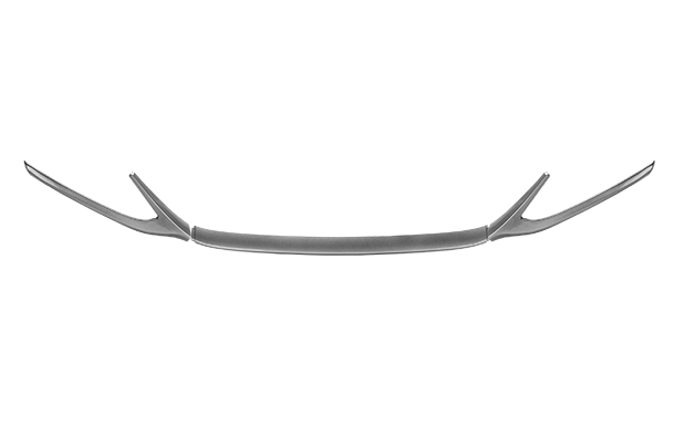 Front Bumper Garnish (Glistening Grey) | New Baleno